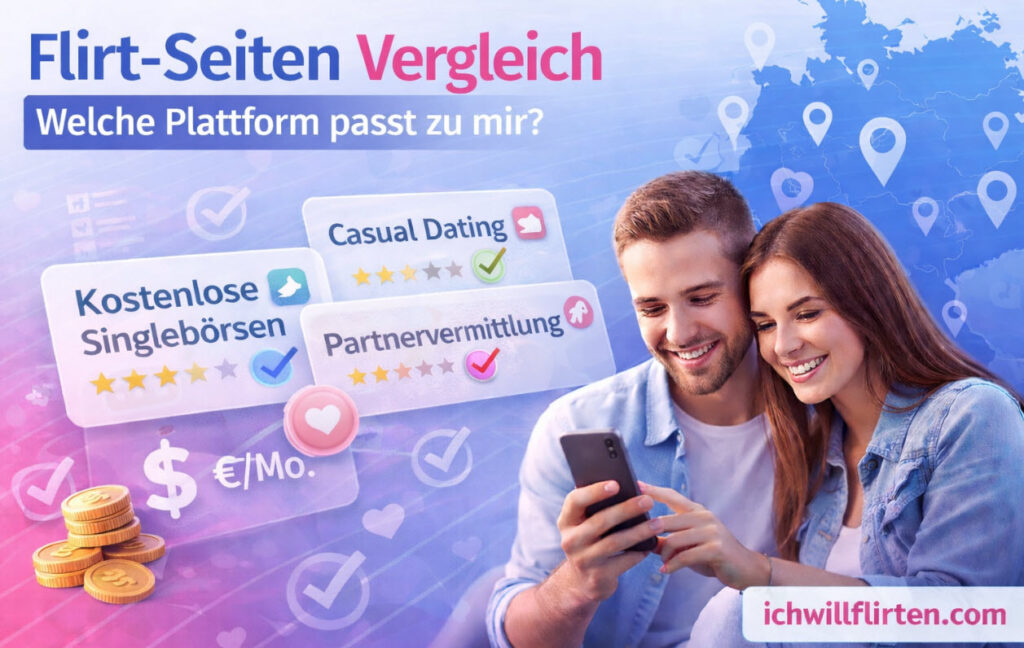 Flirt-Seiten Vergleich