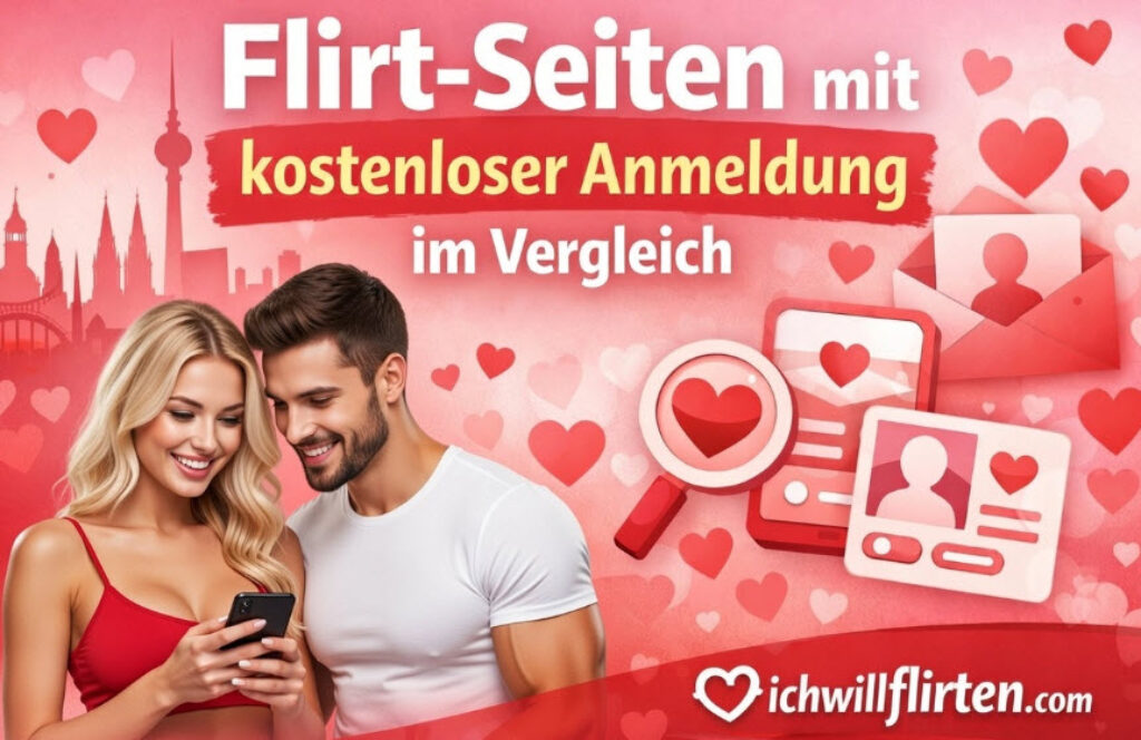 Flirt-Seiten mit kostenloser Anmeldung