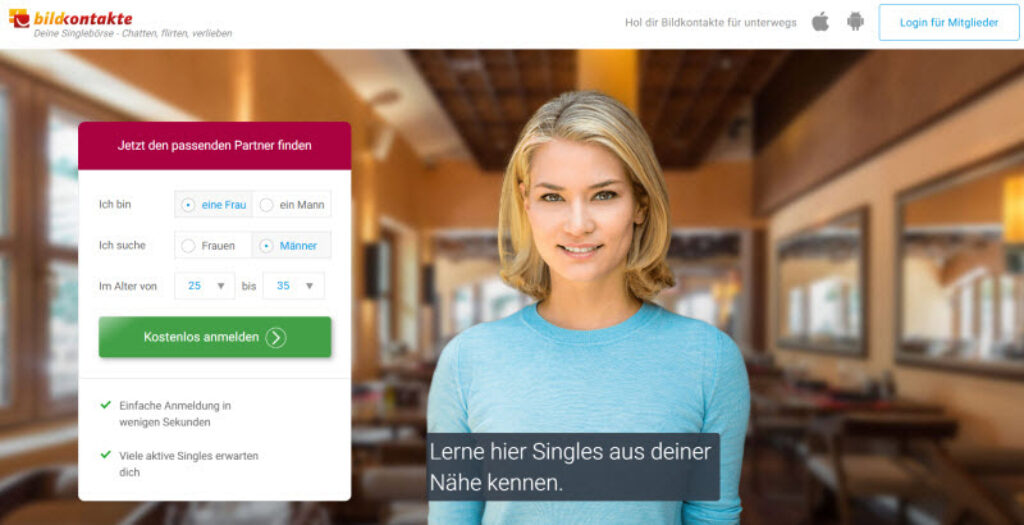 Bildkontakte kostenlos flirten