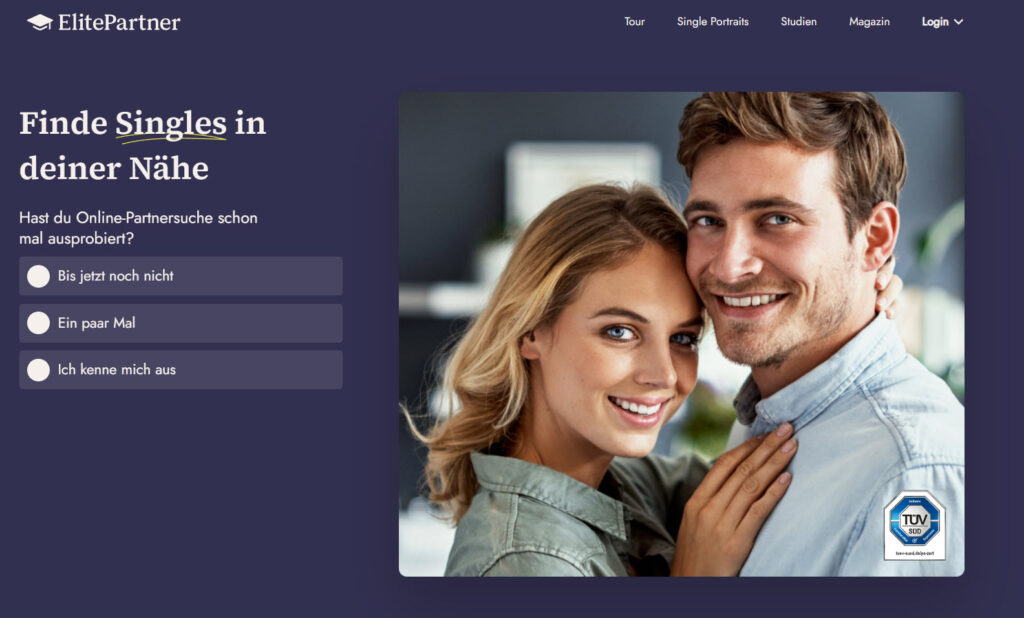 ElitePartner seriöse Partnersuche