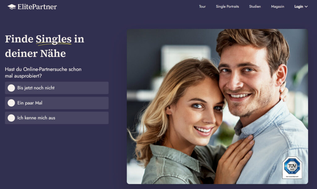 ElitePartner seriöse Partnersuche