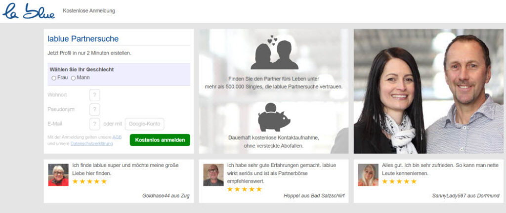 LaBlue Dating kostenlos