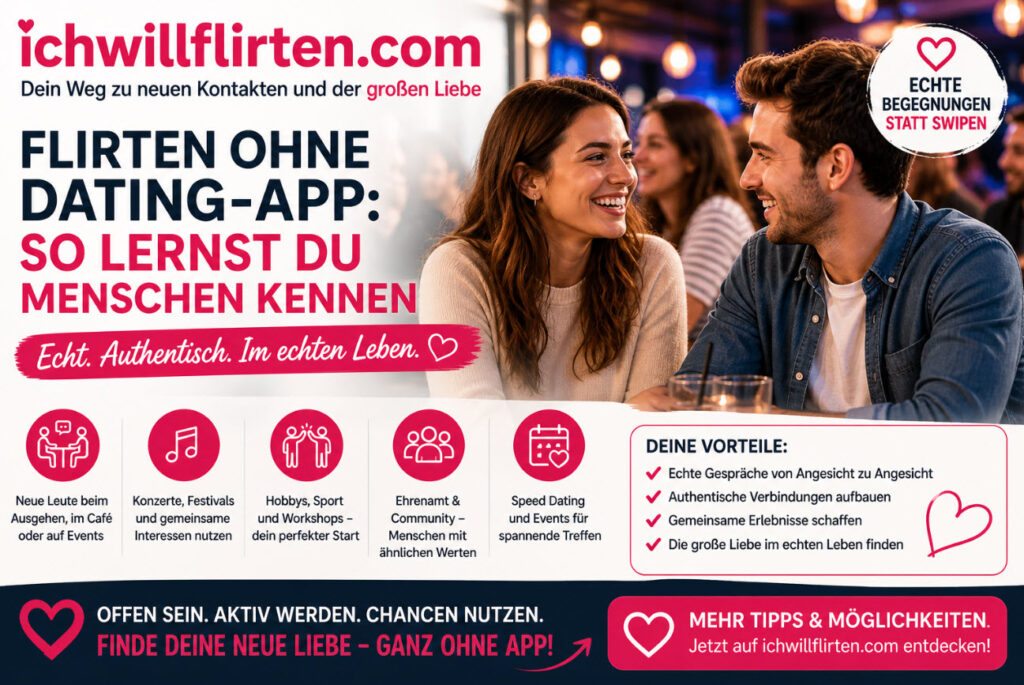 Flirten ohne Dating-App